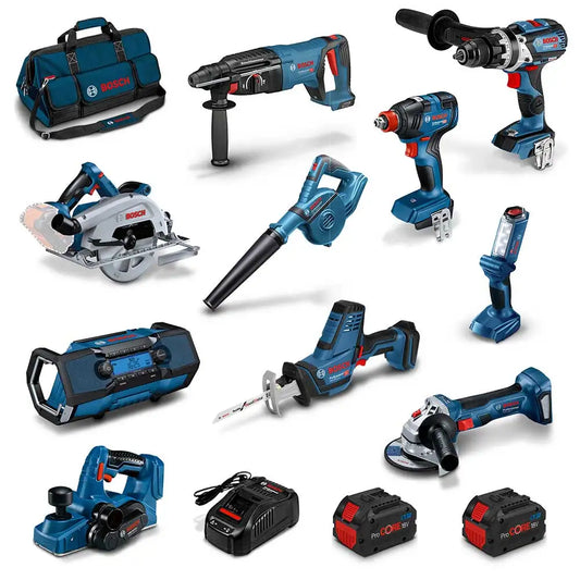 DHL-Nachnahme Zahlen Sie 99€!BOSCH PROCORE18V BRUSHLESS 10 PIECE 2 X 8.0AH COMBO KIT